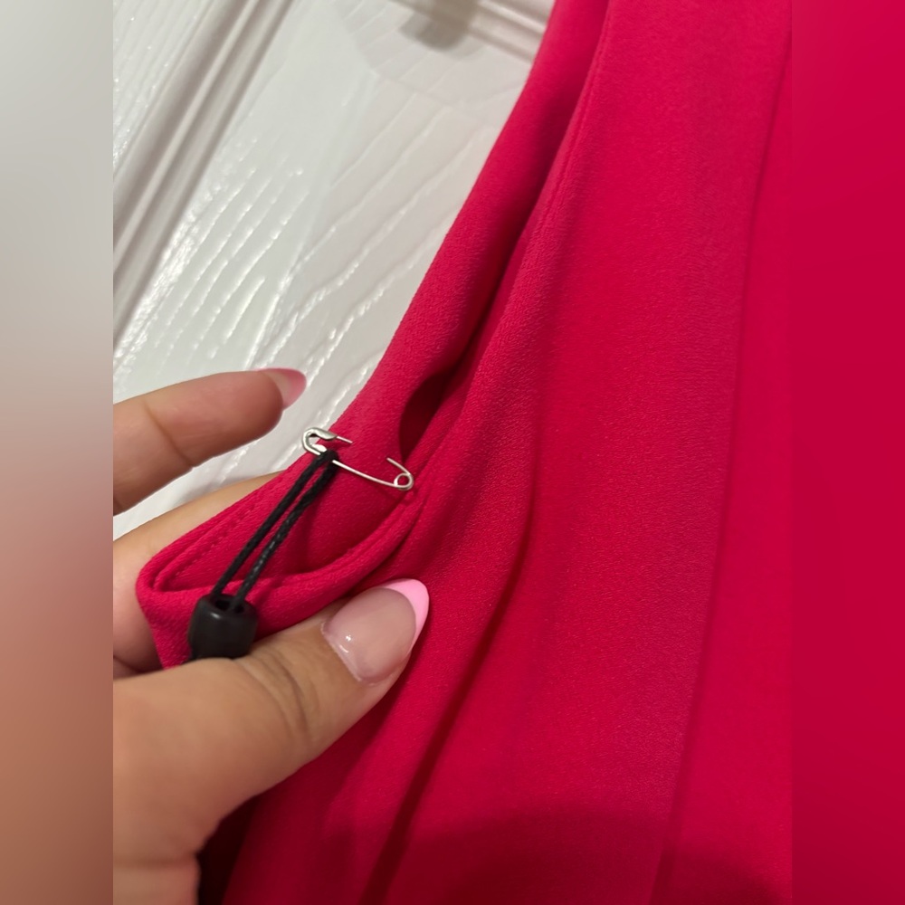Nwt/nwot Calvin Klein Vibrant Pink Dress - Picture 8 of 8
